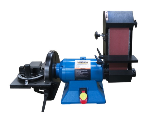 Baileigh DBG-9436; 110V Industrial Bench Top Disc and Belt Sander, 9" Disc and 4" x 36" Belt 1227901