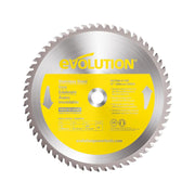Evolution 12" Stainless Steel TCT Blade, 80T, 1" Arbor 12BLADESSN