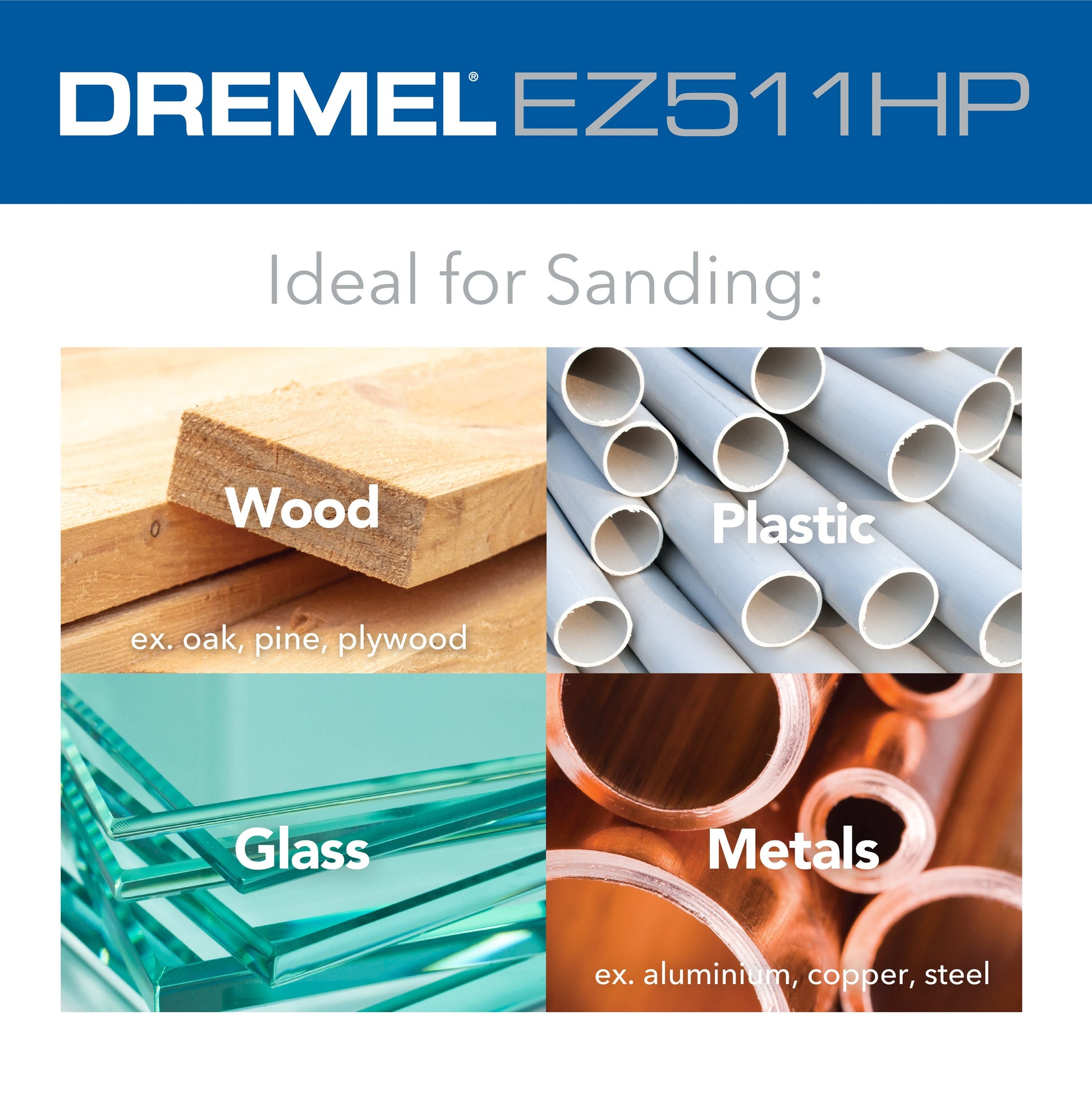 Dremel 180 & 280 Grit Finishing Abrasive Buffs, 2-Pack EZ511HP
