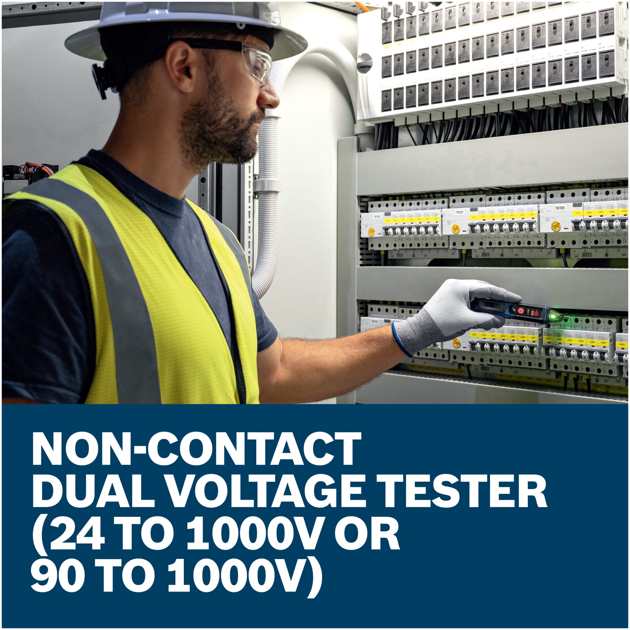 Bosch Non-Contact Voltage Tester 24-1000V AC with Flashlight GVD1000-17
