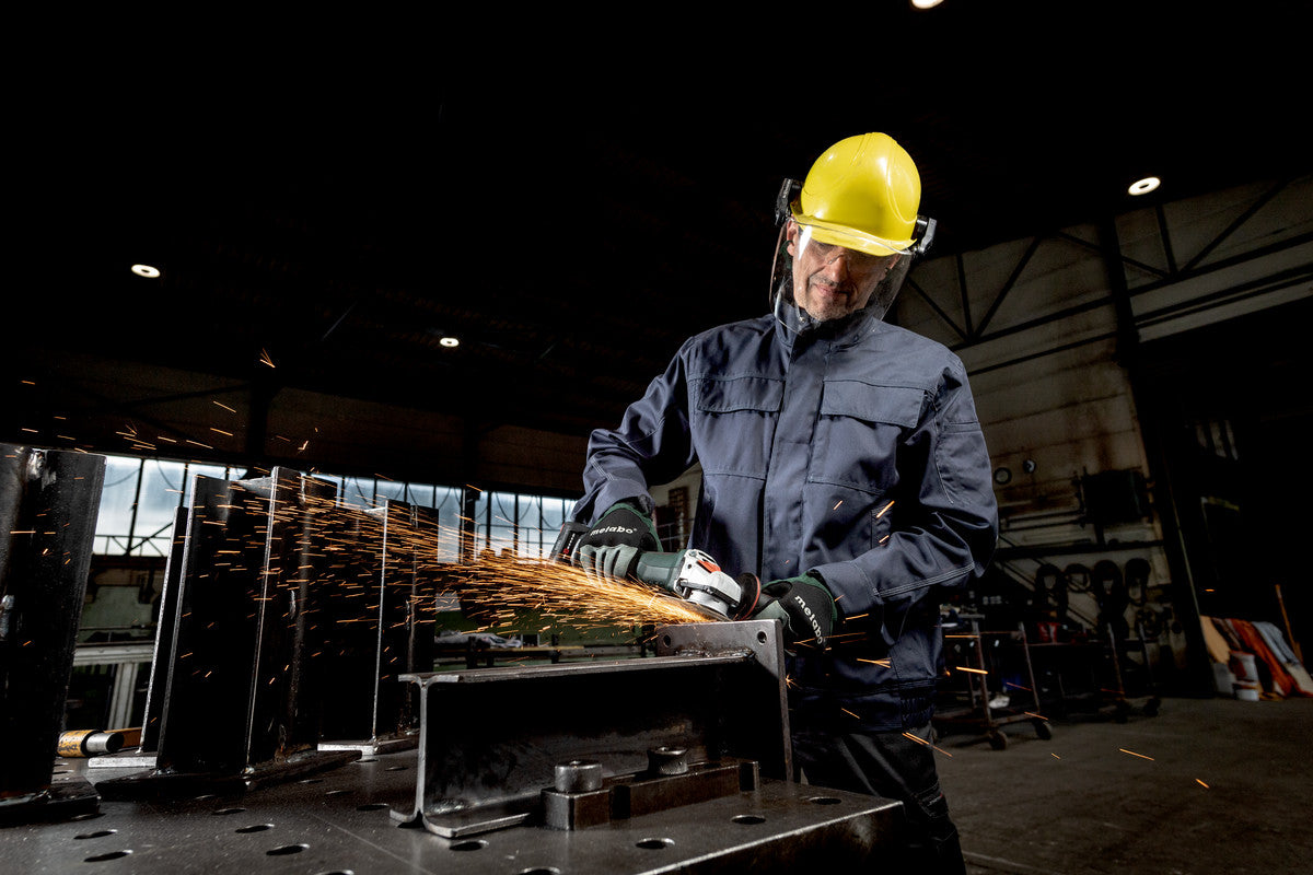 Metabo 18V 6" Brushless Brake Angle Grinder Kit, w/ 2x 5.5Ah Batteries & metaBOX 601737620