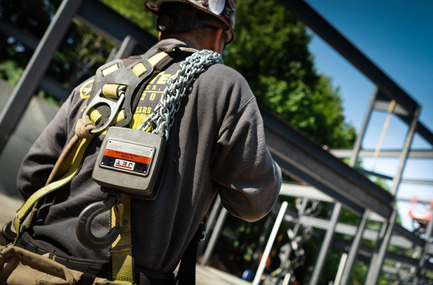 Jet AL100 Series Aluminum Hand Chain Hoist, 1-1/2 Ton x 20 Foot Lift AL100-150-20 133123