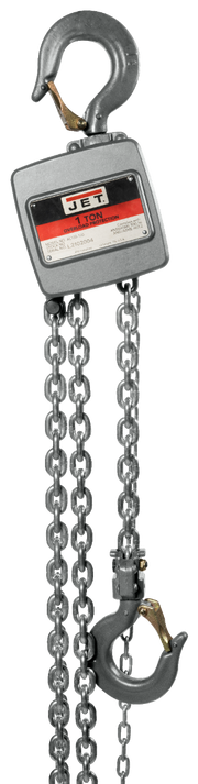 Jet AL100 Series Aluminum Hand Chain Hoist, 1 Ton x 30 Foot Lift AL100-100-30 133130