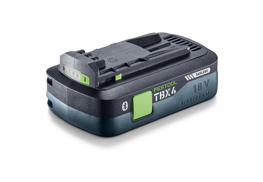Festool 18V TBX 4 Tabless Battery 4.0Ah with Bluetooth 578745