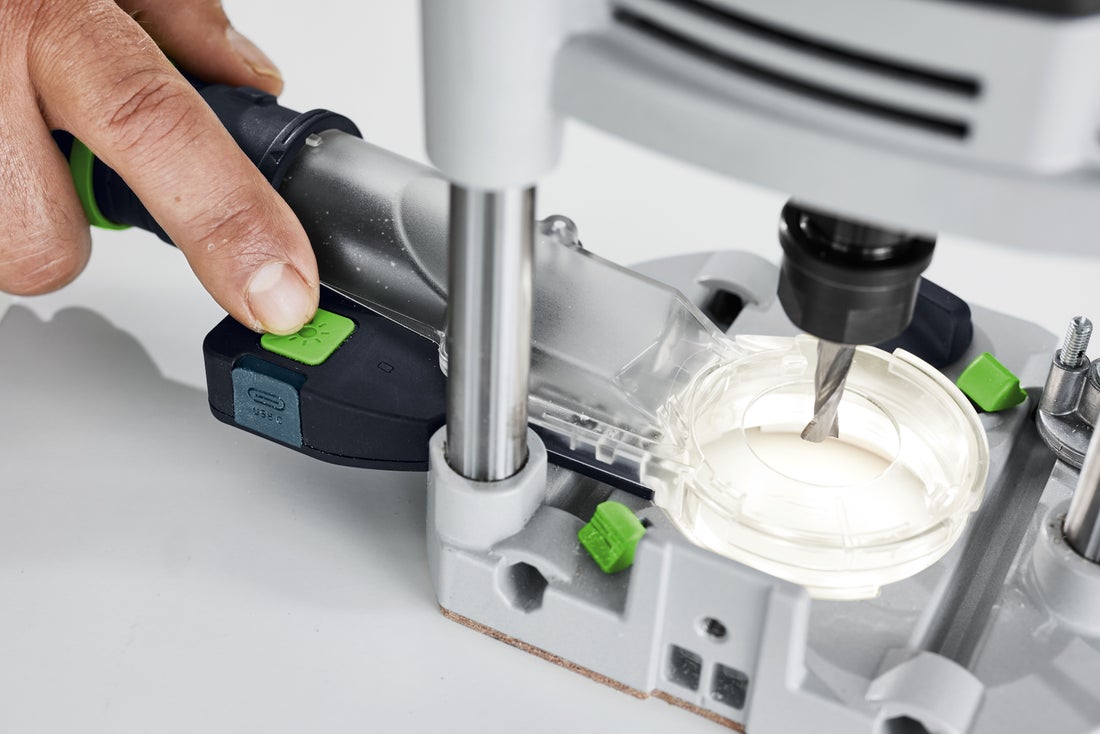 Festool OF 1400 Plunge Router with LED Light Module EQ-F-Plus 578951