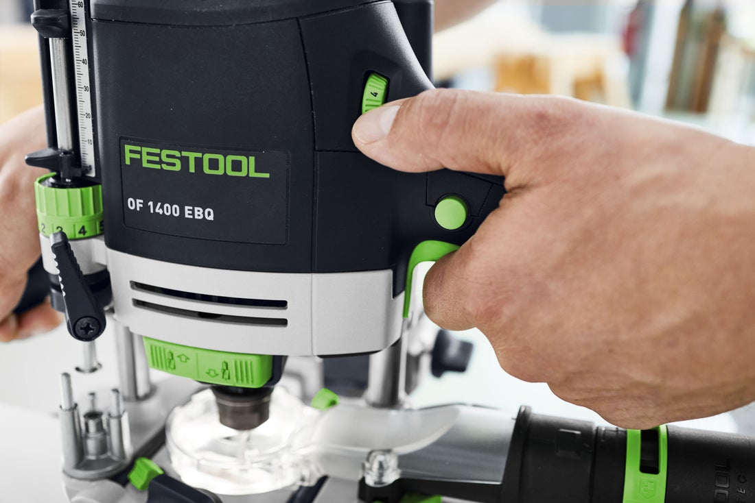 Festool OF 1400 Plunge Router with LED Light Module EQ-F-Plus 578951