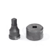 Edwards Ironworkers 13/32 in. Square Punch & Die Set with Key-Way PDSQ13/32