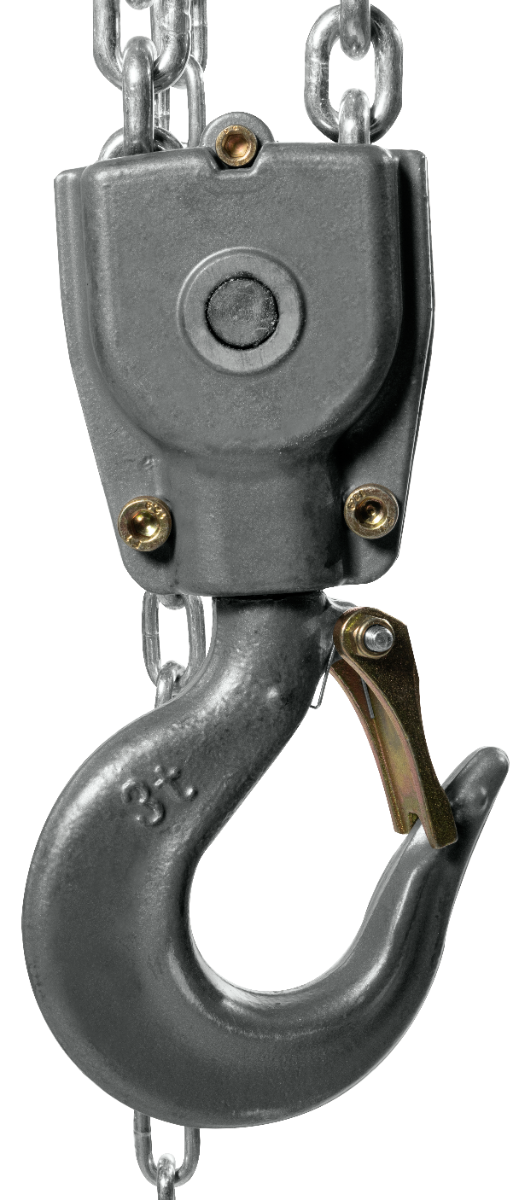 Jet AL100 Series Aluminum Hand Chain Hoist, 3 Ton x 10 Foot Lift AL100-300-10 133310