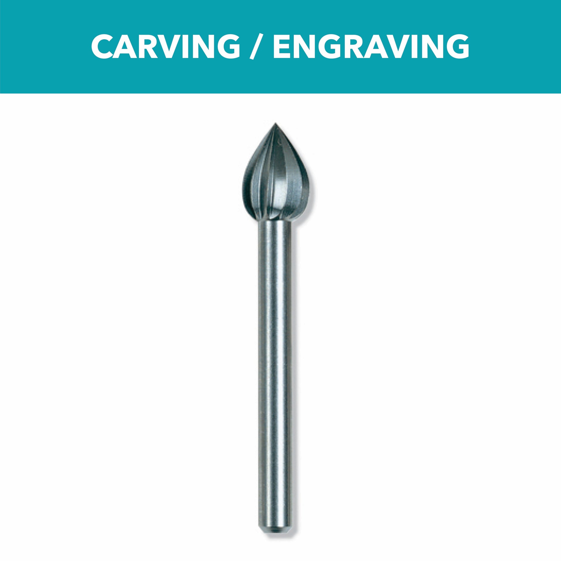 Dremel 1/4 in. Carving Bit 121