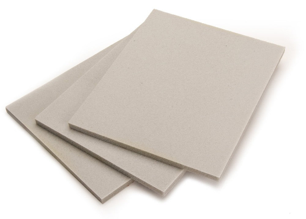 Mirka 4-1/2 x 5-1/2 x 3/16 in. 60G Single Sided Abrasive Sponge, Qty 250 1355-060B