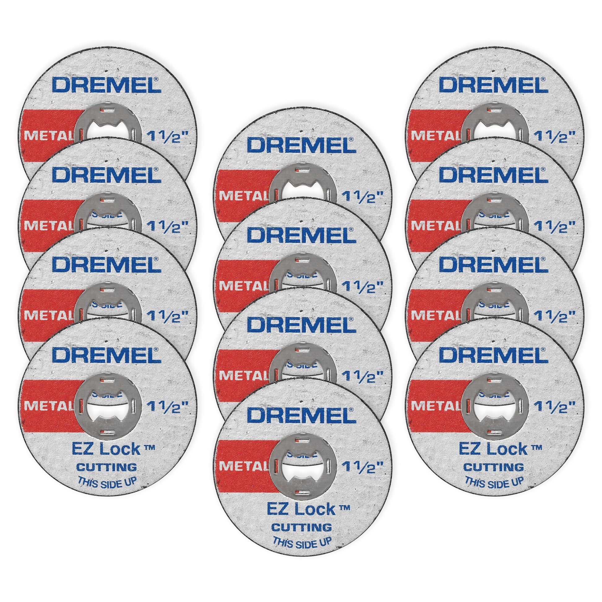 Dremel 1-1/2 in. EZ Lock Cut-Off Wheel, 12-Pack EZ456B-01