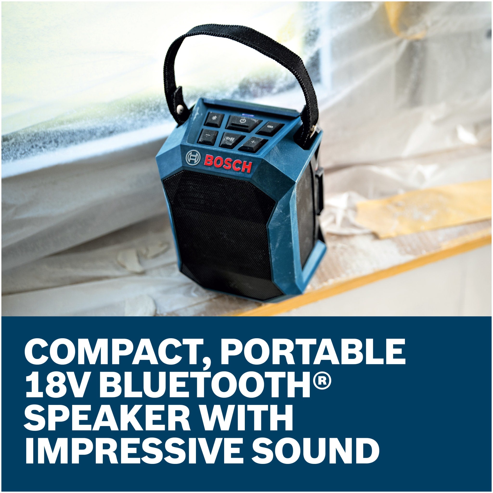 Bosch 18V Jobsite Bluetooth Speaker GPB18V-1CN