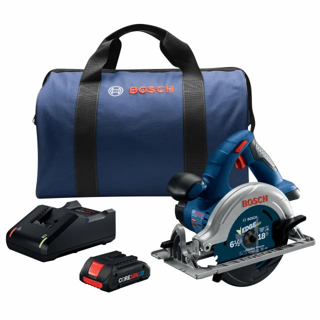 Bosch 18V 6-1/2" Circular Saw w/ 4.0 CORE Compact Battery CCS180-B15