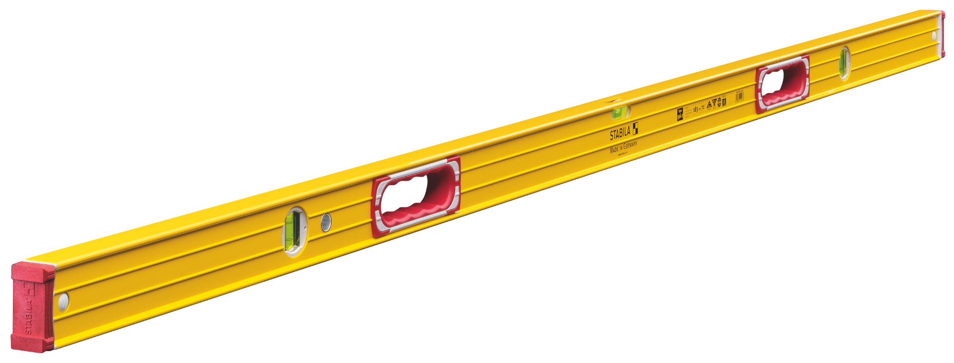 Stabila 48 in./16 in. TYPE 196 Classic Combo Level Set 37816