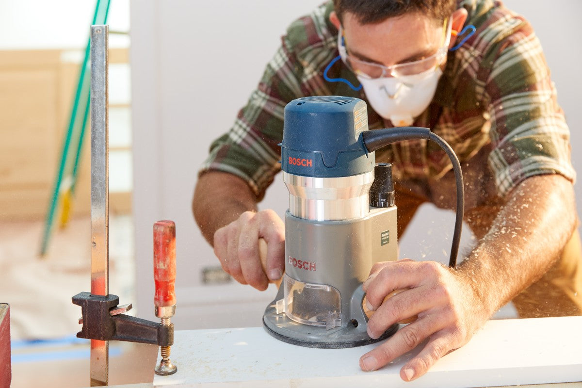 Bosch EVS Plunge & Fixed-Base Router Combo Kit, 2.25 HP 1617EVSPK