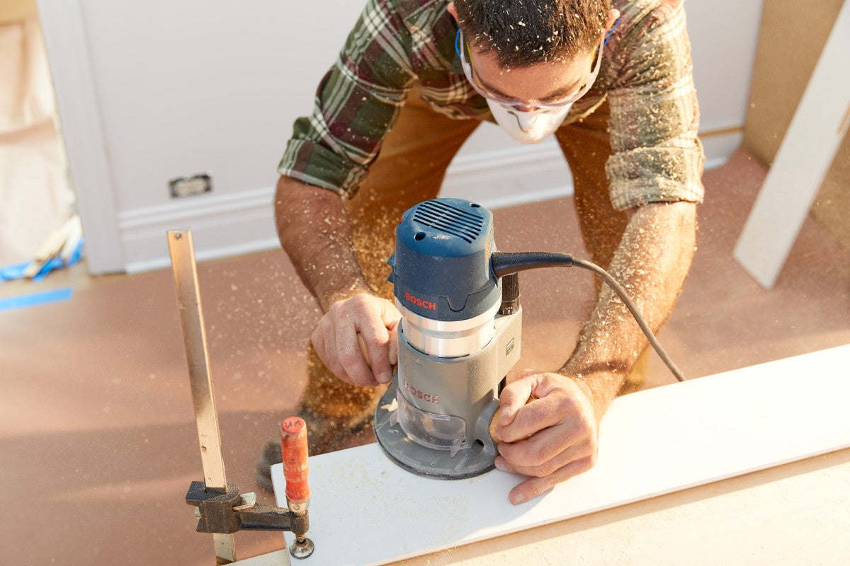 Bosch EVS Plunge & Fixed-Base Router Combo Kit, 2.25 HP 1617EVSPK