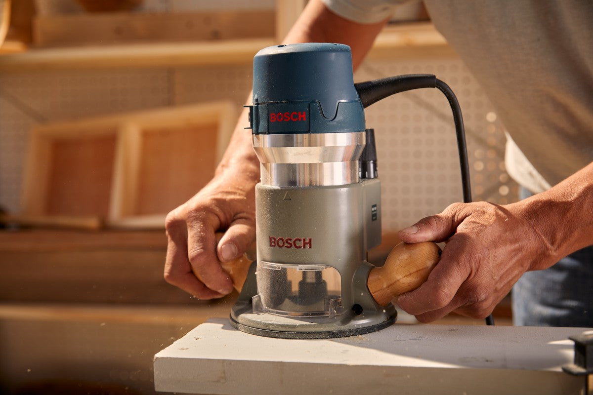 Bosch EVS Plunge & Fixed-Base Router Combo Kit, 2.25 HP 1617EVSPK