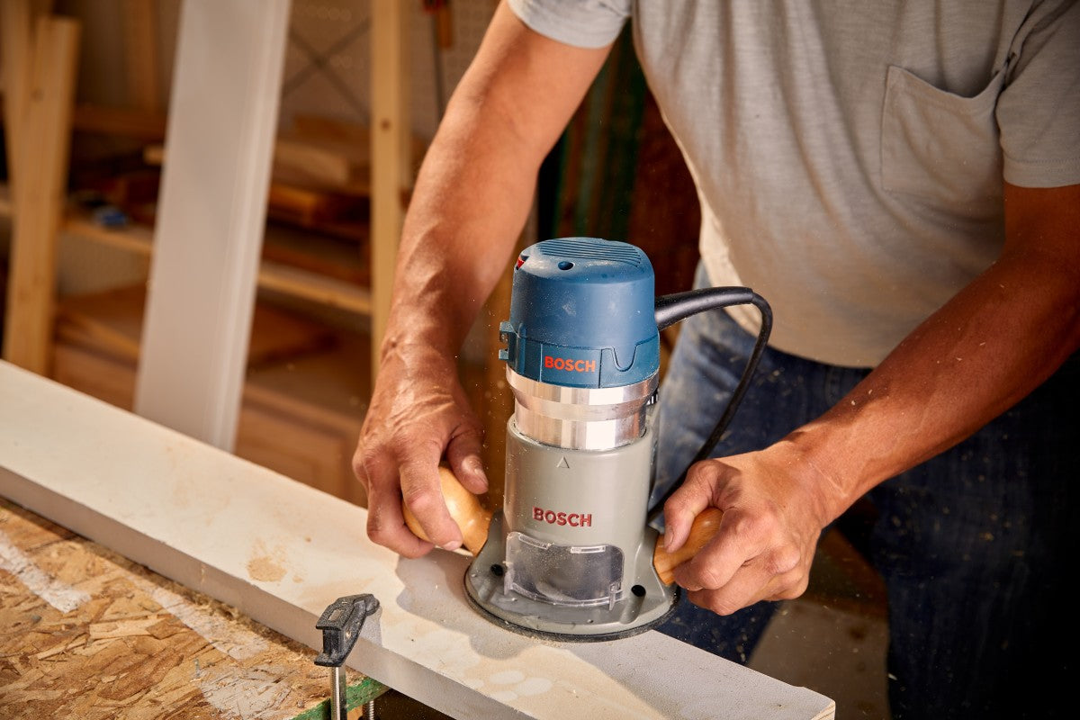 Bosch EVS Plunge & Fixed-Base Router Combo Kit, 2.25 HP 1617EVSPK