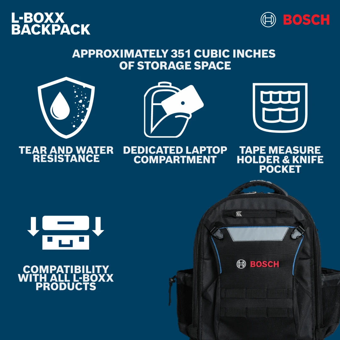 Bosch L-Boxx Contractor Backpack BACKPACK