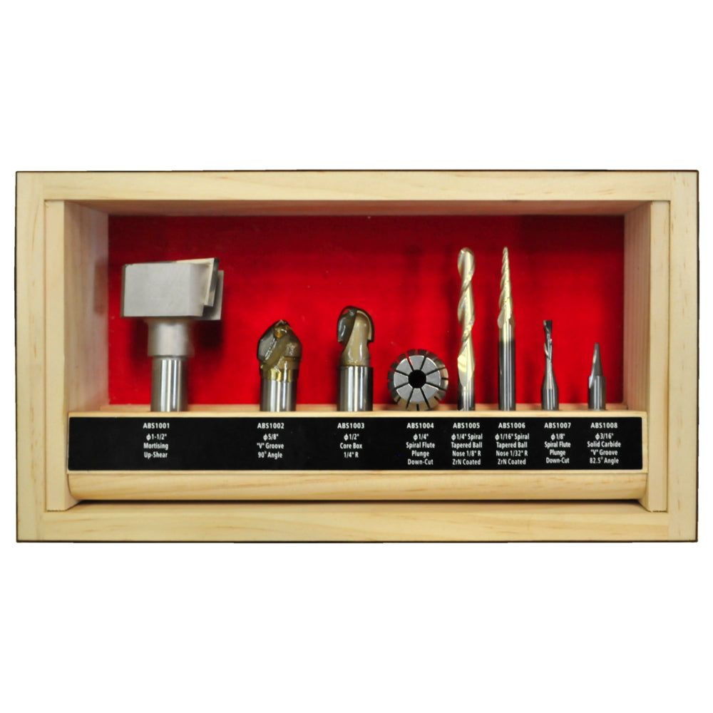 Powermatic PM-RBS CNC Router Bit Set 1797003