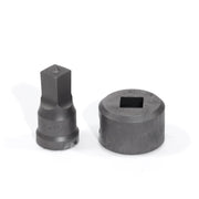Edwards Ironworkers 19/32 in. Square Punch & Die Set with Key-Way PDSQ19/32