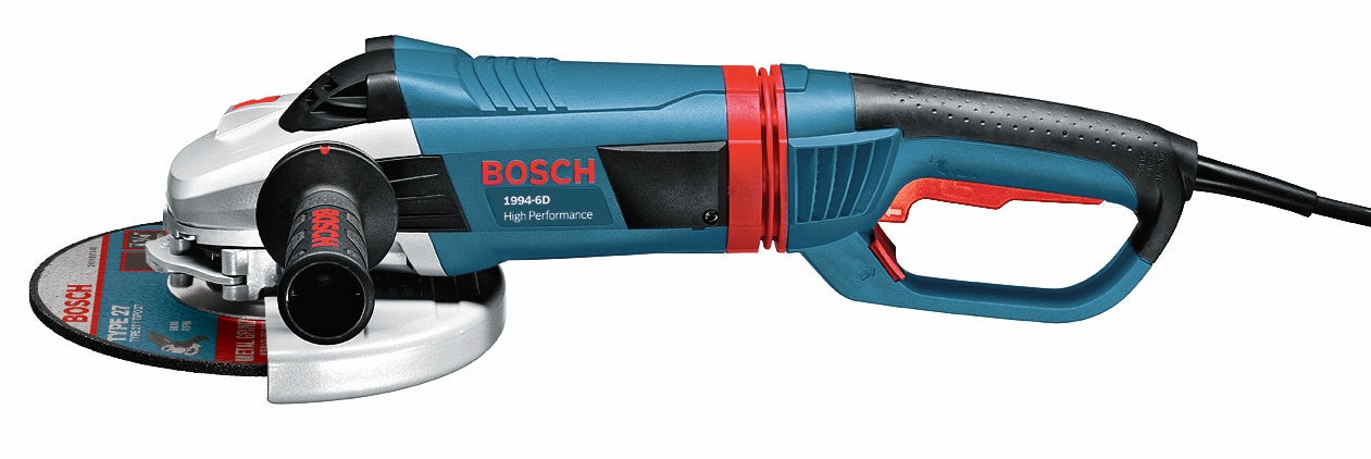 Bosch 9" Lg. Angle Grinder w/ No Lock-on Trigger Switch,15A 1994-6D