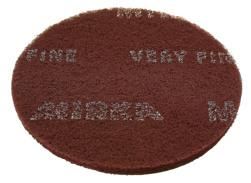 Mirka Mirlon 5 in. 360G Very Fine Scuff Pad (Maroon), Qty 1600 18-232-VBF
