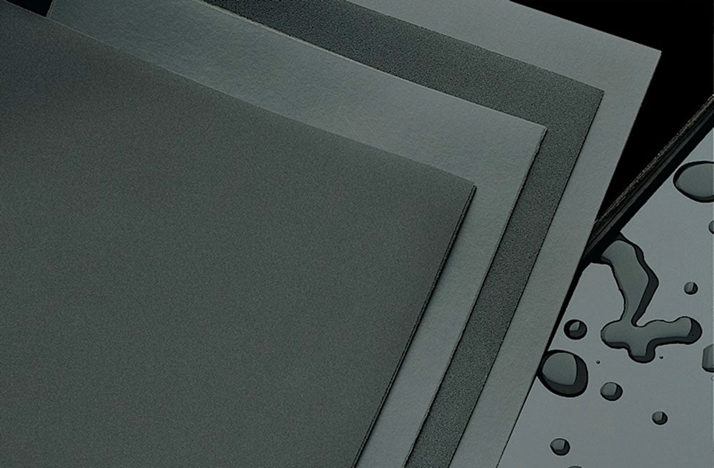 Mirka Waterproof 5-1/2 x 9 in. 1000G Half Sheet, Qty 50 21-118-P1000