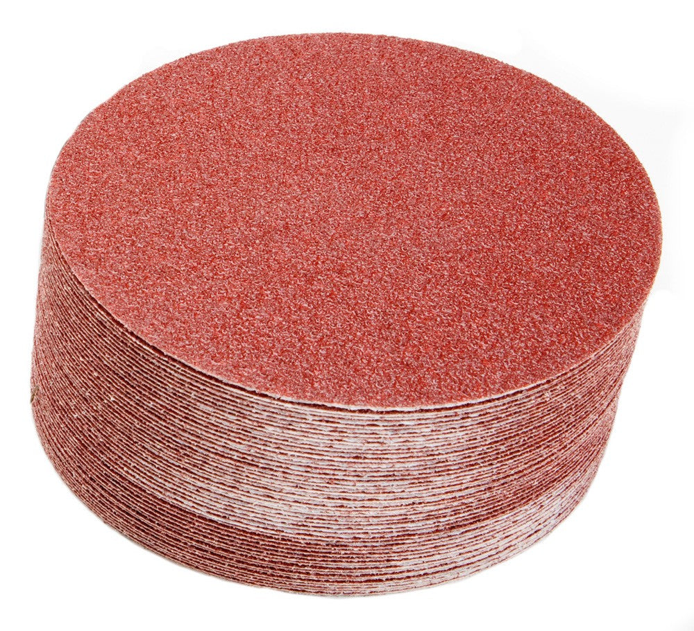 Mirka Coarse Cut 8 in. 100G Grip Disc, Qty 25 40-631-100