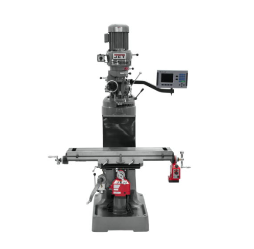 Jet JTM-1 Mill With ACU-RITE 203 DRO With X and Y-Axis Powerfeeds 690161