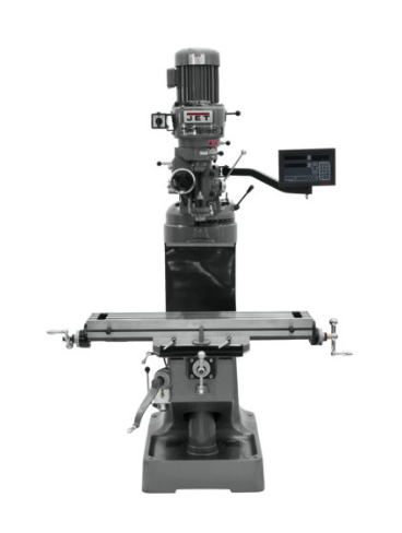 Jet JTM-2 Mill With 3-Axis Newall NMS800 DRO (Quill) 691197