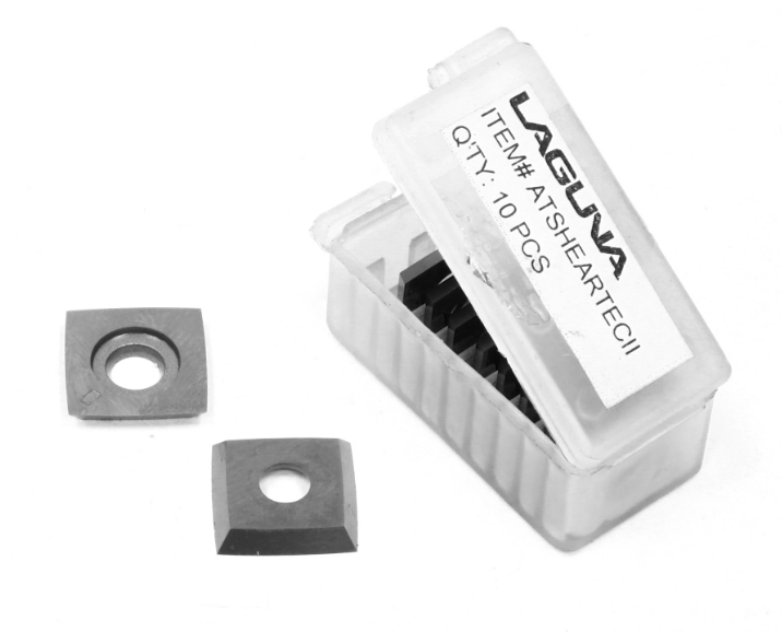 Laguna Tools SHEARTEC:II Carbide Insert Knives, 4-Sided, 10-Pack ATSHEARTECII