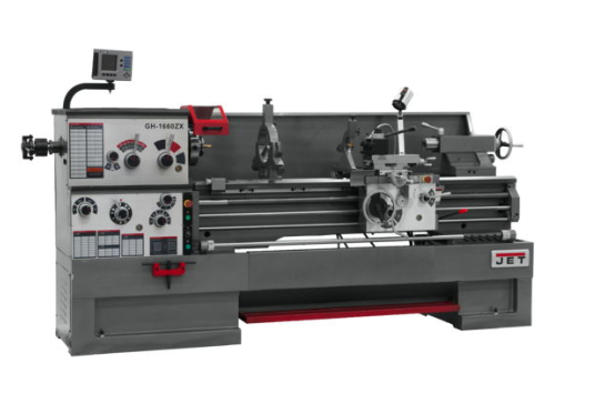 Jet Lathe with Acu-Rite 300S DRO, Taper Attachment & Collet Closer, GH-1660ZX 321391