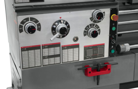 Jet Lathe with ACU-RITE 200S DRO and Taper Attachment Installed, GH-1440ZX 321507