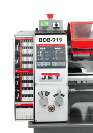 Jet BDB-919 Belt Drive Bench Lathe 3/4HP, 115V, Single Phase 321378