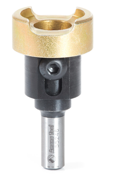 Amana Tool ADJ. No-Mar Depth-Stop Adapter 55246