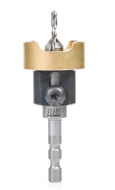 Amana Tool Countersink/Stop 1/8 in Drill 55334