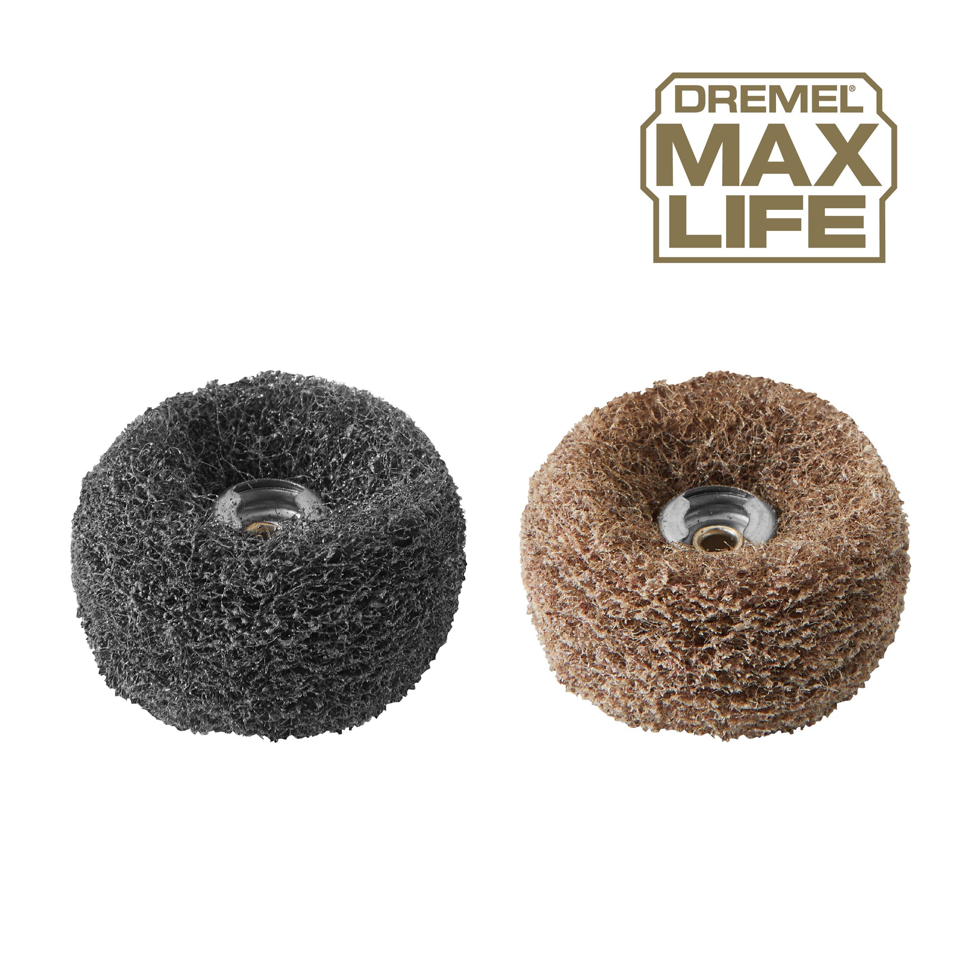 Dremel 180 & 280 Grit Finishing Abrasive Buffs, 2-Pack EZ511HP