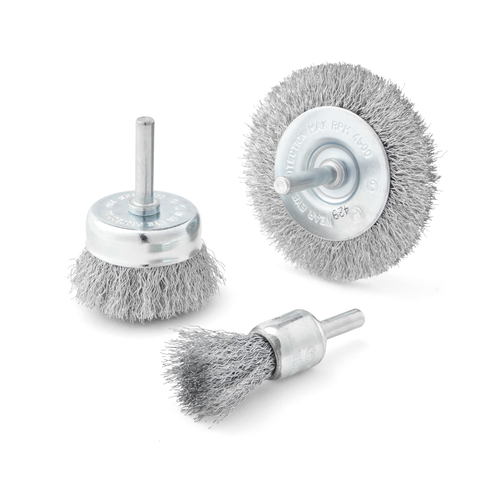 Bosch 3-Piece Wire Brush Set for Drill/Drivers WB025V3