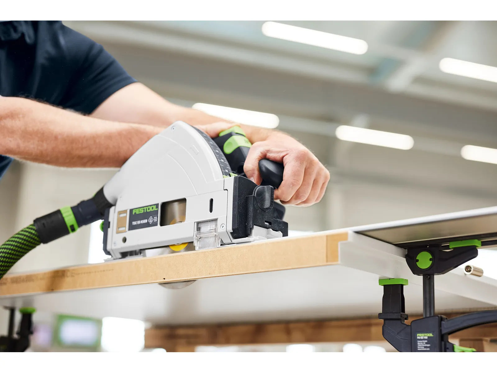 Festool 18V 6-1/4 in. Cordless Track Saw TSC 55 KS-Basic (Bare Tool) 577991
