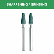 3/16 in. Silicon Carbide Grinding Stones, 2-Pack