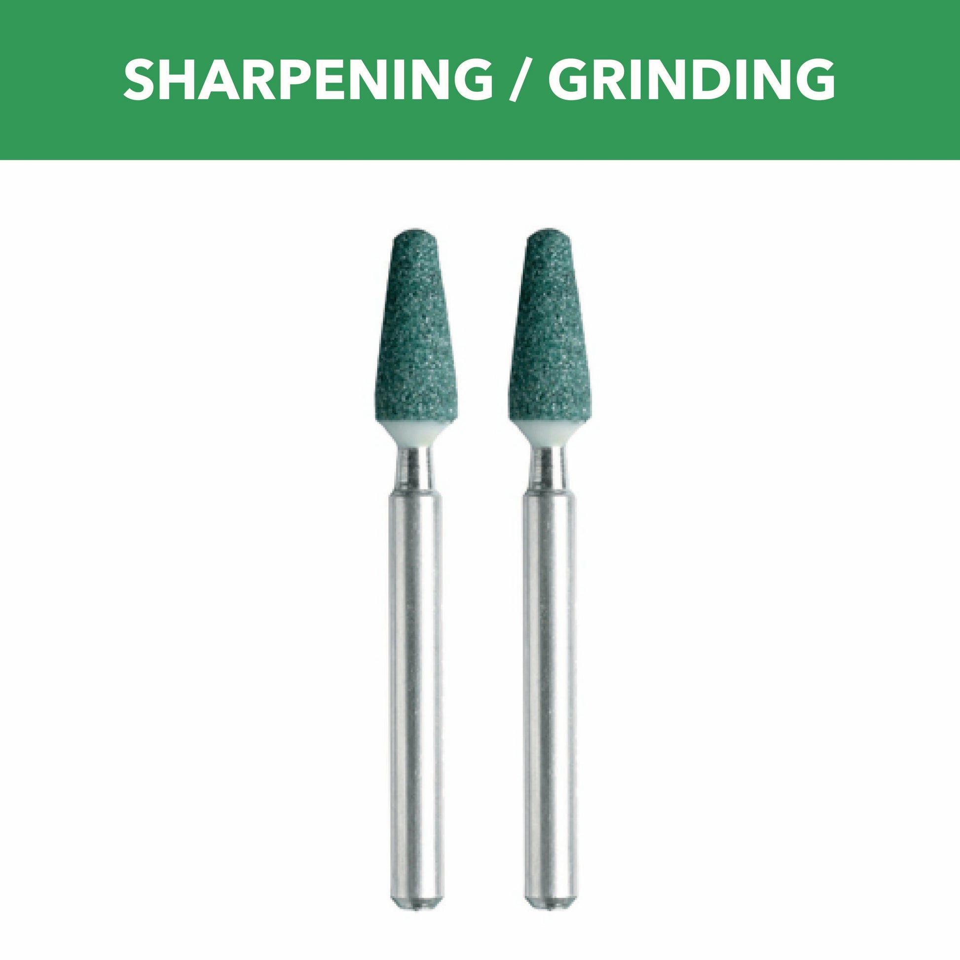 Dremel 3/16 in. Silicon Carbide Grinding Stones, 2-Pack 84922