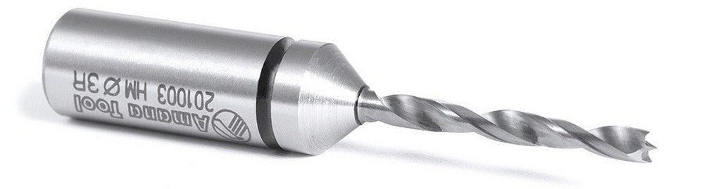 Amana Tool 3mm Brad Point SC R/H 57mm Long 201003