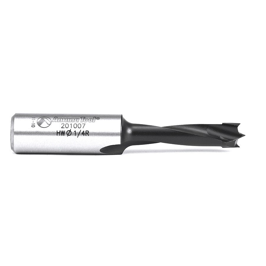 Amana Tool 1/4 in Brad Point R/H 57mm Long 201007