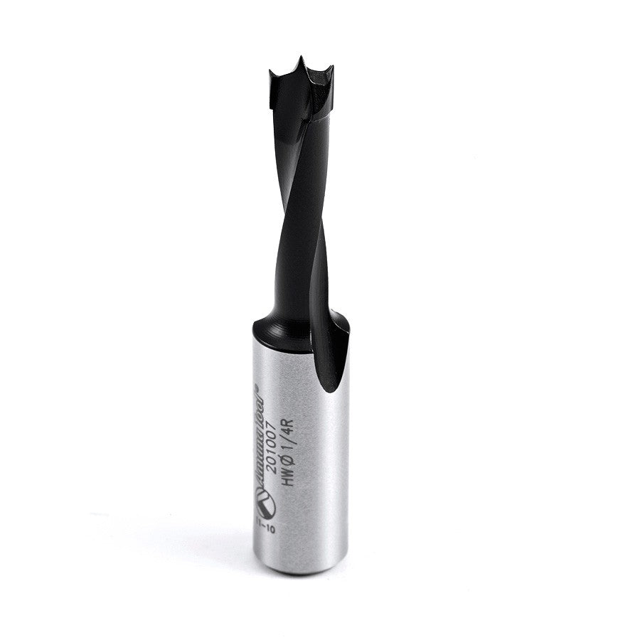 Amana Tool 1/4 in Brad Point R/H 57mm Long 201007
