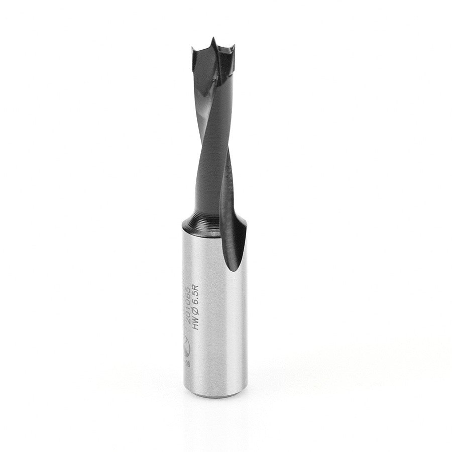Amana Tool 6.5mm Brad Point R/H 57mm Long 201065