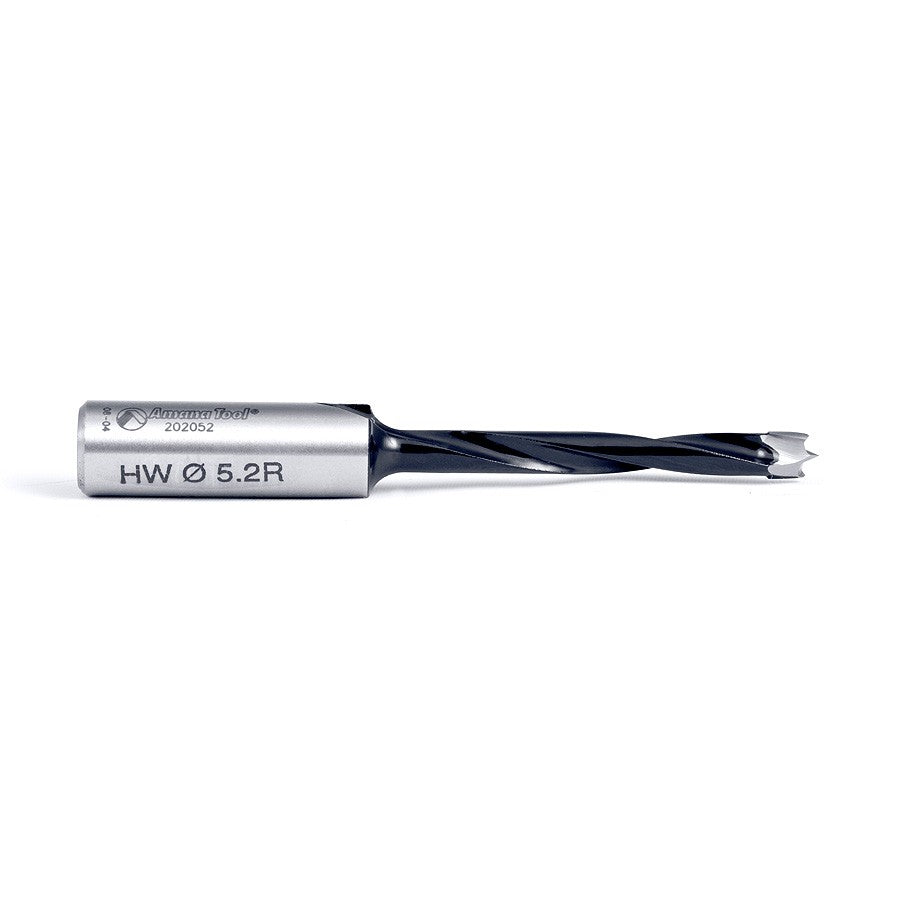 Amana Tool 5.2mm Brad Point R/H 77mm Long 202052