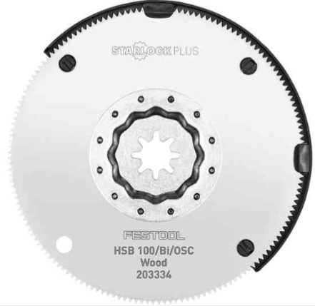 Festool Wood Saw Blade HSB 100/Bi/OSC, 1-Pack 203334