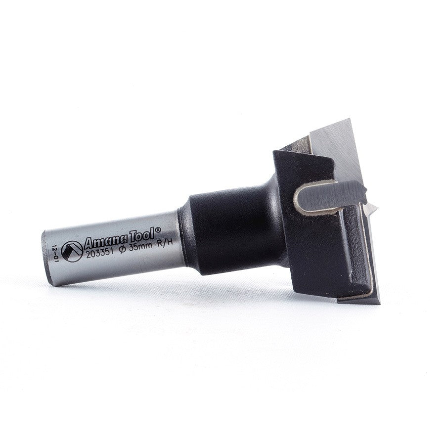 Amana Tool 35mm Hinge Boring R/H 57mm Long 203351