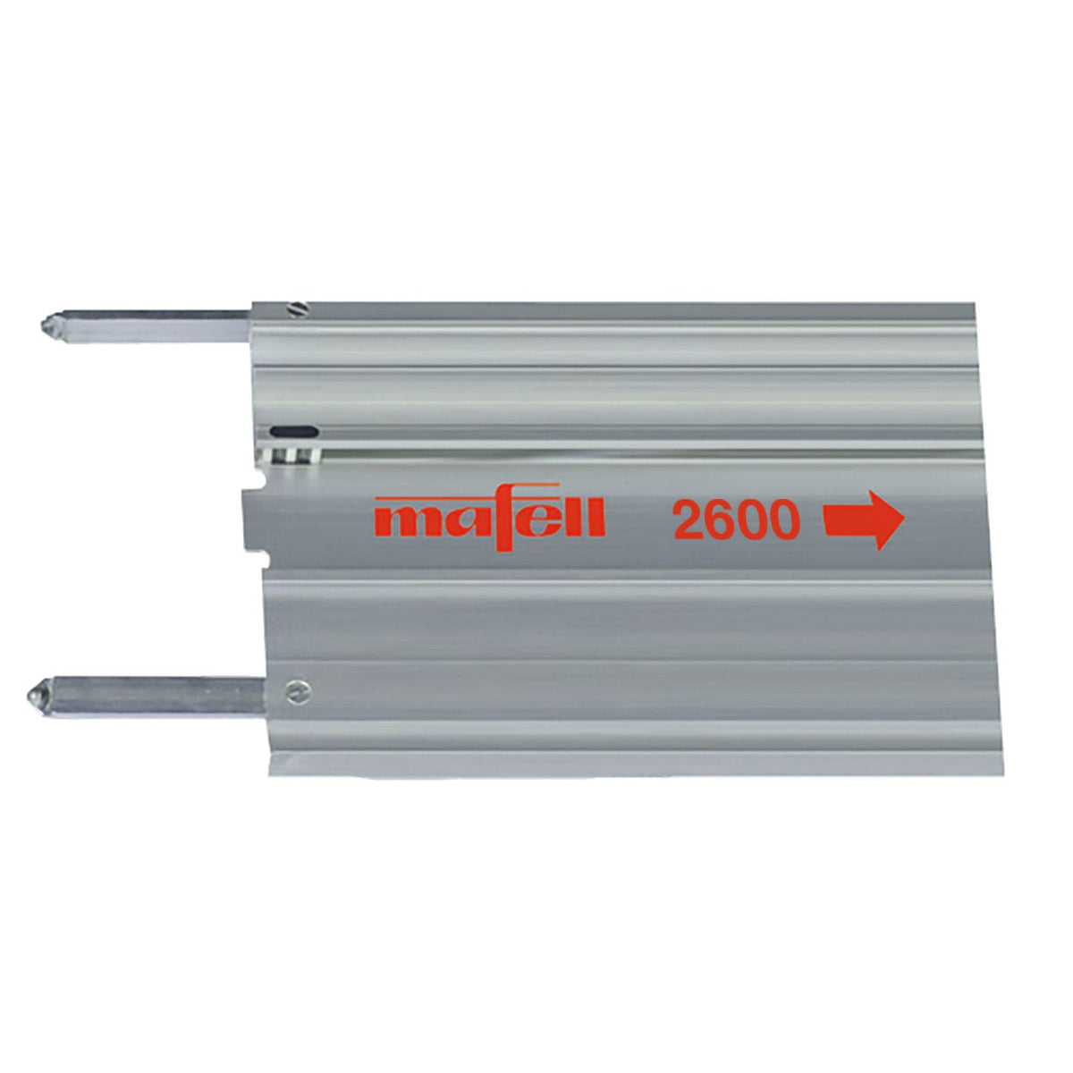 Mafell guide track extension 2600 mm for PSS 3100 SE panel saw with silver rail and red 2600 label
